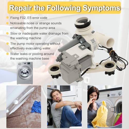 DC97-19289F Washer Drain Pump Compatible with Samsung - Image 6