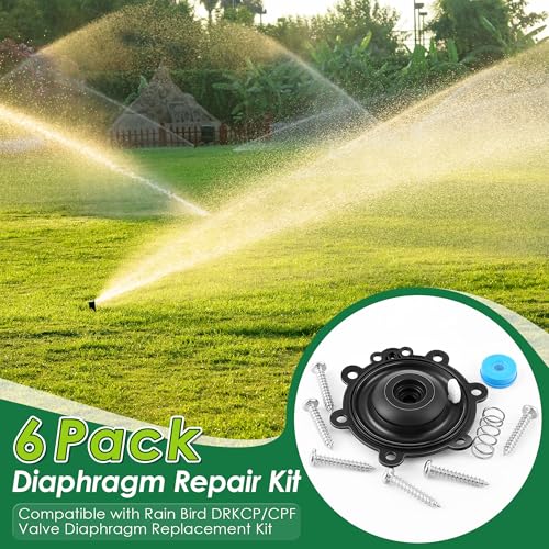 Diaphragm Repair Kit Compatible with Rain Bird DRKCP/CPF(6 Pack) - Image 5