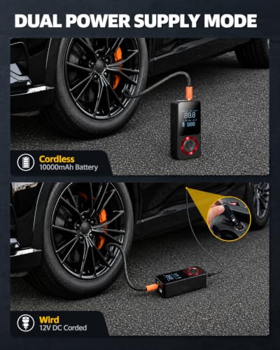 Tire Inflator Portable Air Compressor with Long Runtime - Image 7