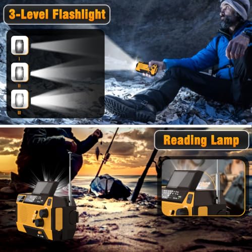 RunningSnail Hand Crank Emergency Radio with 3 | Phone & Computer - Image 7