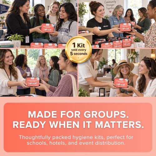 Hygiene Kits Bulk 25 Pack Womens Travel Size Toiletries - Image 7