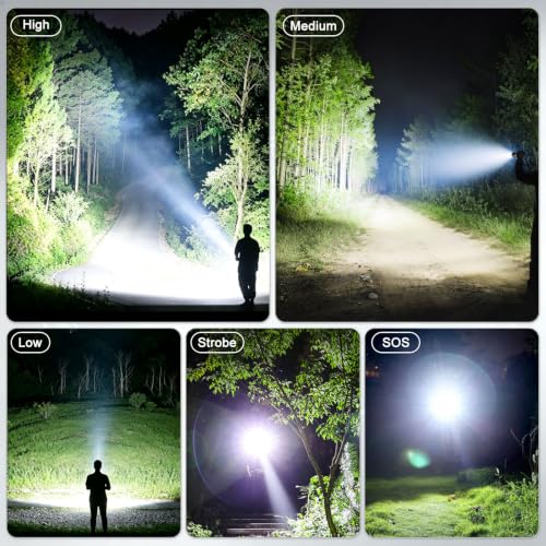 Rechargeable Flashlights High Lumen, 990 - Image 6