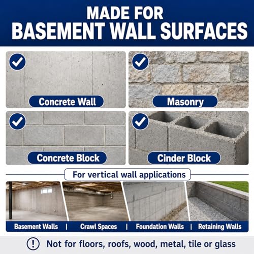 YKF Masonry Pro Foundation & Basement Waterproofing Sealer, 1 - Image 5