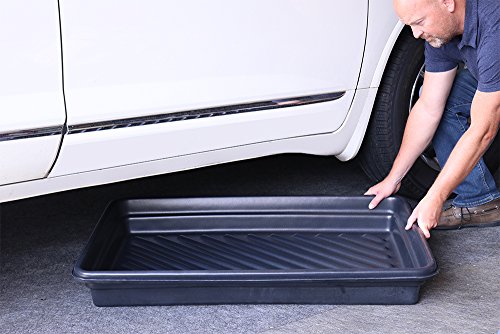 PIG Oil Drain Drip Pan for Garage - Rim to Rim Dimensions - Image 4