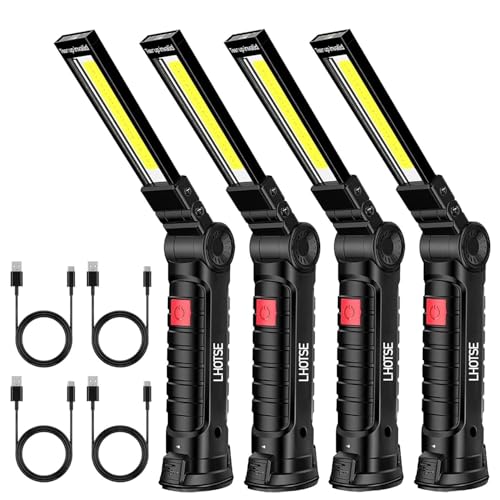Rechargeable LED Work Light/Flashlight for Mechanic(4 Pack) - Image 2
