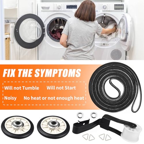4392065 Dryer Repair Kit with 341241 Dryer Belt 691366 | Home Repair - Image 4