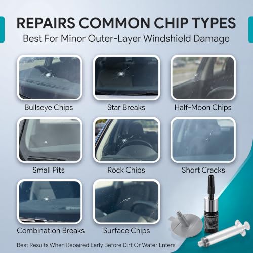 Windshield Repair Kit, DIY Chip & Crack Fix - Image 7
