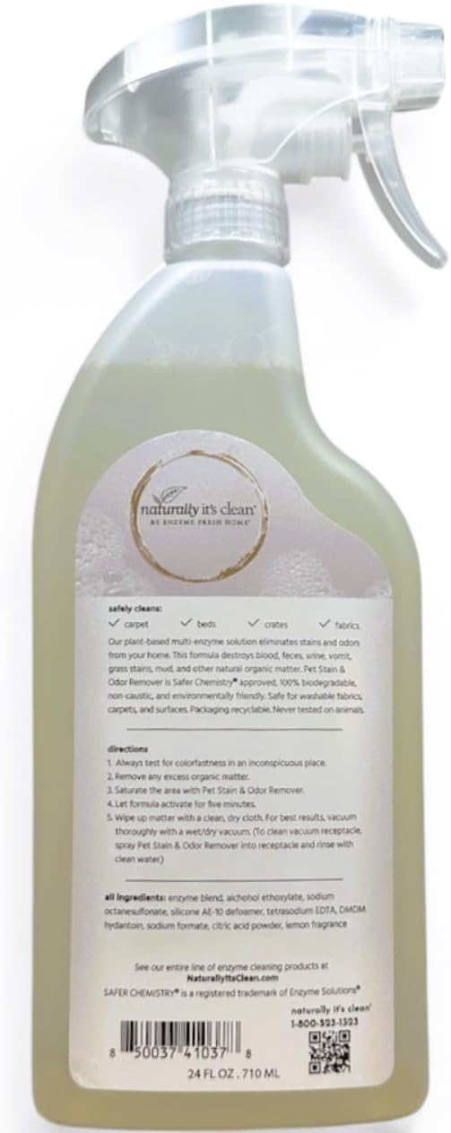 Plant-Based Enzyme Pet Stain & Odor Remover