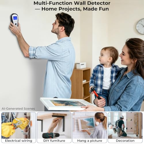 Stud Finder Wall Scanner, Electronic Stud Sensor Detector - Image 6