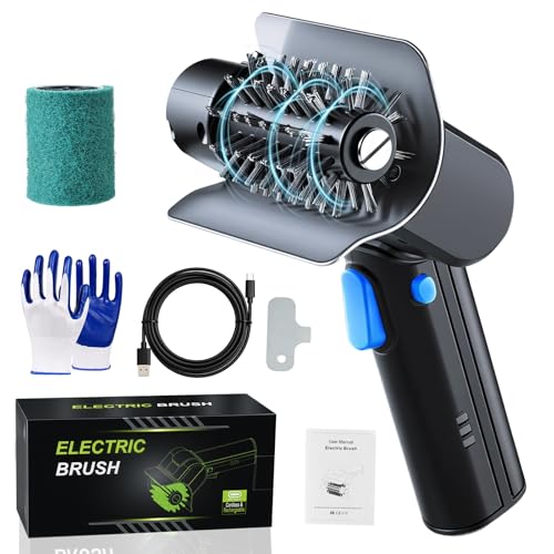 Upgraded Electric Grill Brush, High Torque 2-in-1 Kit Power BBQ - Image 2