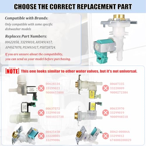 622058 Dishwasher Water Inlet Valve - 00622058 Dishwasher Water - Image 4
