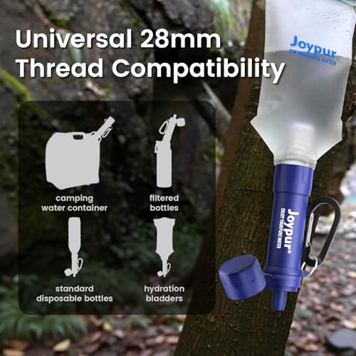 Portable Water Filter Straw, Essential Camping & Hiking Gear - Image 5