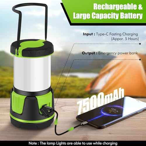 Rechargeable Emergency Lantern 3000 Lumens Camping Light - Image 4