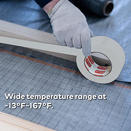 XFasten White Vapor Barrier Tape, 9 mil - Image 6