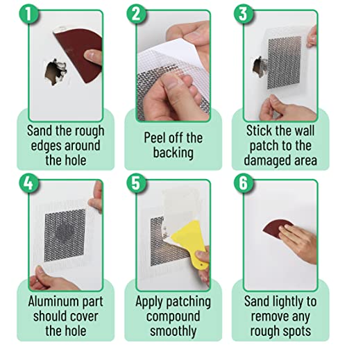 Bates- Drywall Repair Kit, 16 pcs - Image 6