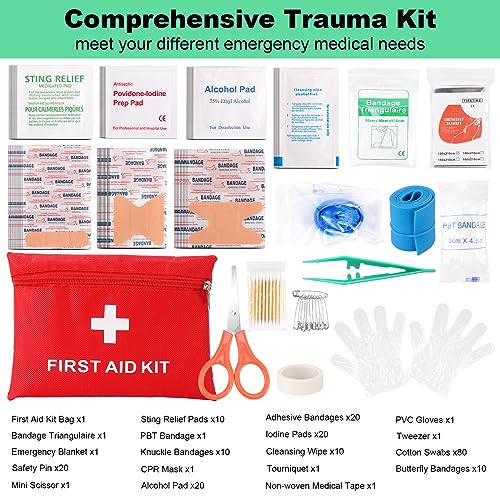 Survival Kit 256 in 1, First Aid Kit Survival Gear Tools - Image 5
