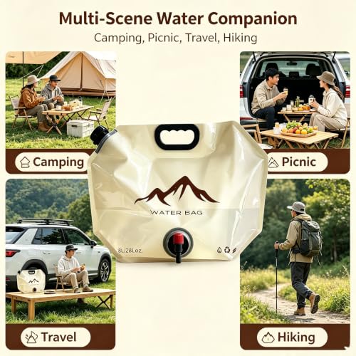 Water Camping Container Water Jug Camping 2.1 Gallon - Image 7