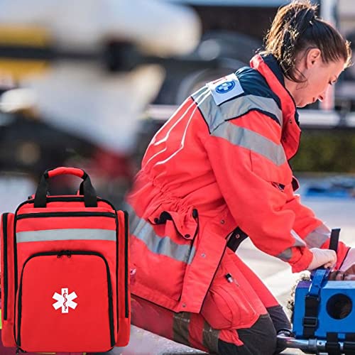 Emergency Medical Backpack,First Aid Bag Empty - Image 3