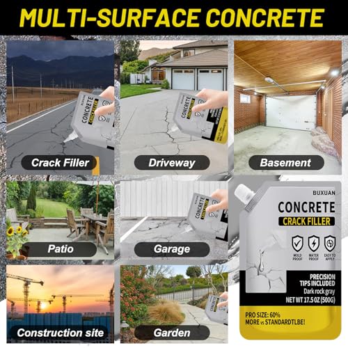 Concrete Crack Filler Outdoor, Self-Leveling Waterproof - Image 7