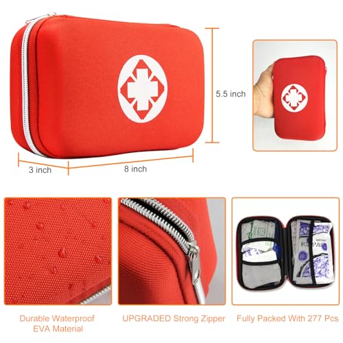 276Pcs First-Aid Kit Emergency-Kit Home-Car - First Aid - Image 4