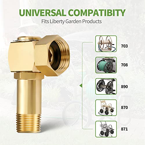 Lead-Free Brass Hose Reel Parts Fittings,Garden Hose Adapter - Image 7