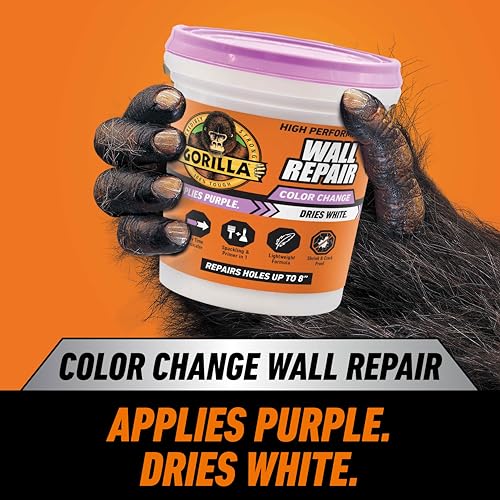 GORILLA High Performance Wall Repair, 16 oz Tub - Image 3