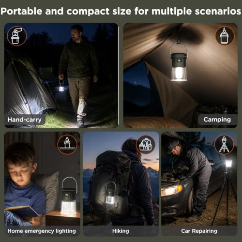 LED Camping Lantern Rechargeable Super Bright 1000LM - Image 7