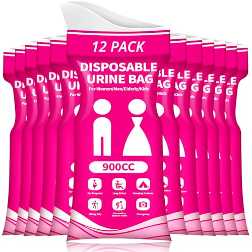 Disposable Urine Bag for Travel - 900ML Portable Pee Bags - Image 2