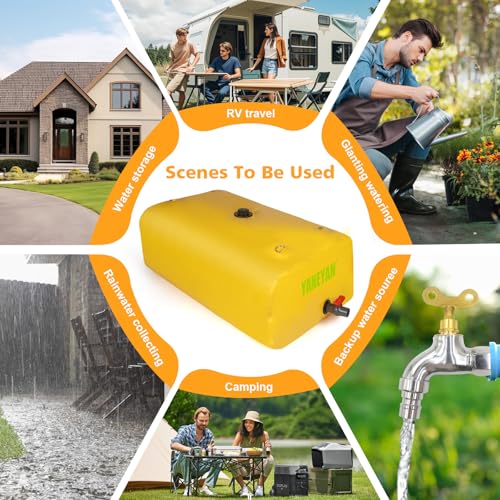 Water Tank 63 Gal/240L Foldable Water Storage Bladder for Outdoor - Image 5