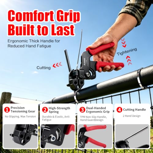 Metal Zip Ties Tool Kit with 150Pcs 11.8inch 304 Stainless - Image 4