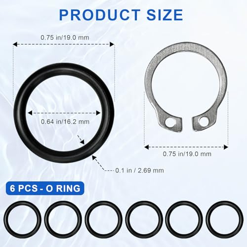 Garden Hose Reel O-Ring, Replacement for Liberty Garden 4000 Kit - Image 3