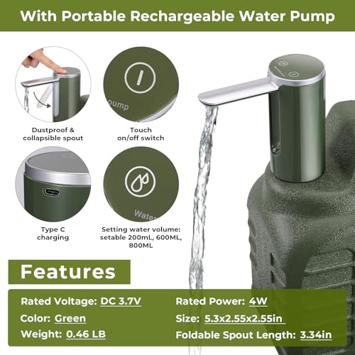 Hanaoyo 5 Gallon Portable Container with Touch Control - Image 4