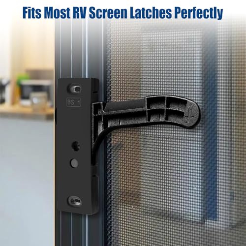 RV Screen Door Latch Handle Replacement Kit, Left Side - Image 5