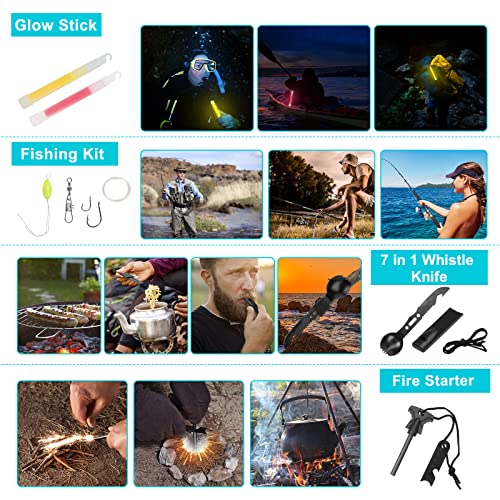 Survival Gear Professional Kit and Large Camping | Travel Essentials - Image 5