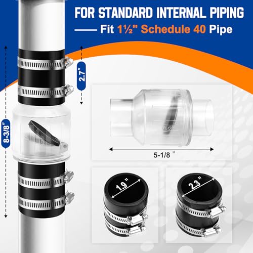 1 1/2 Inch Sump Pump Check Valve-Silent Check Valve - Image 4
