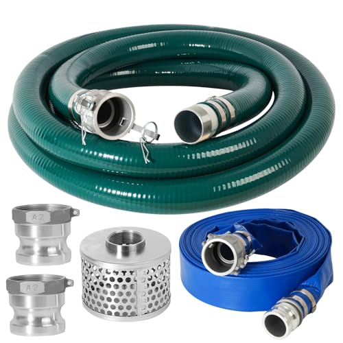 3 ” suction hose Pump Kit for Backwashing and Drainage | - Image 2
