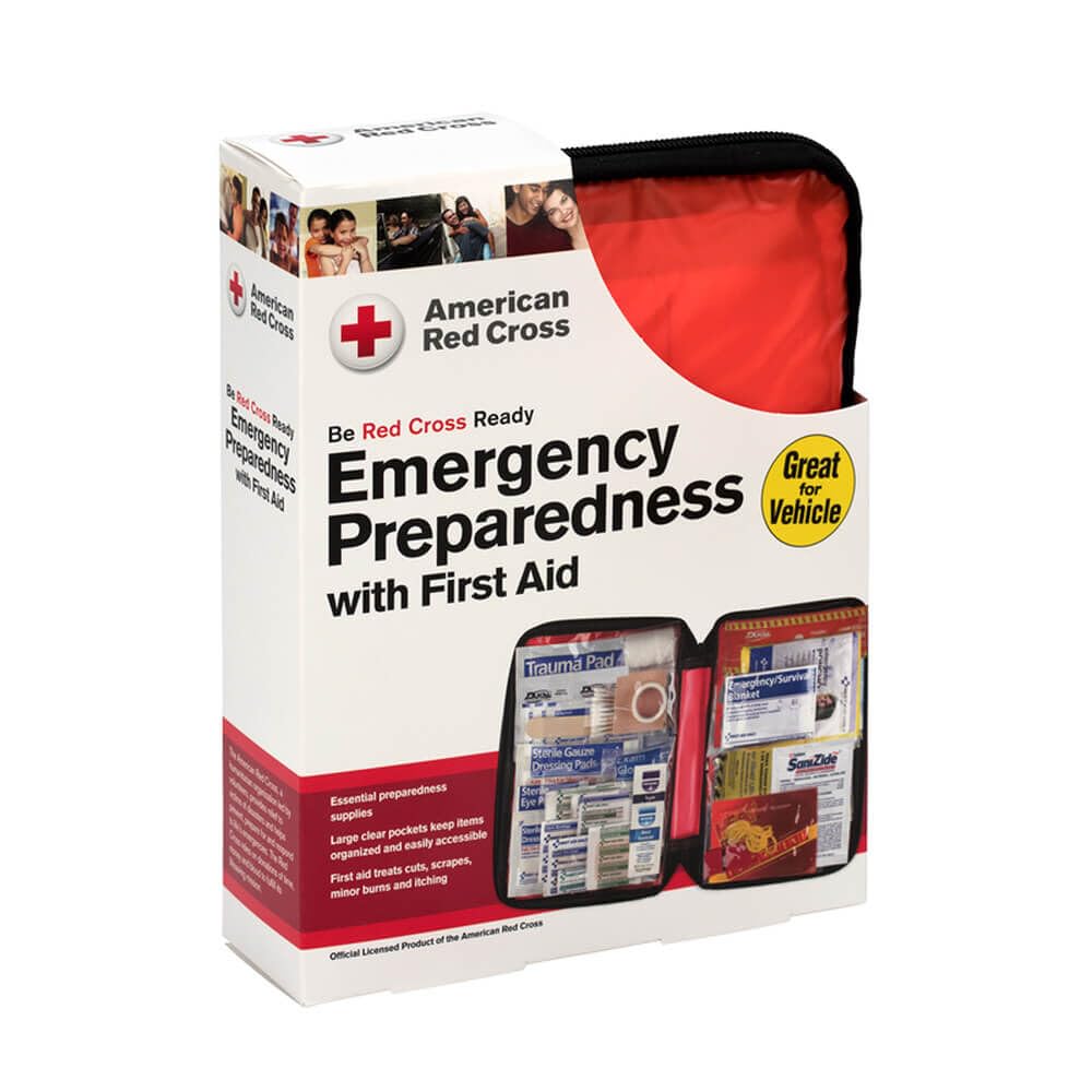 American Red Cross Licensed Product, Large Deluxe Auto First Aid - Image 1