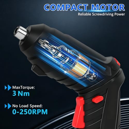 3.6V Cordless Electric Screwdriver Set, Mini Drill Set - Image 6