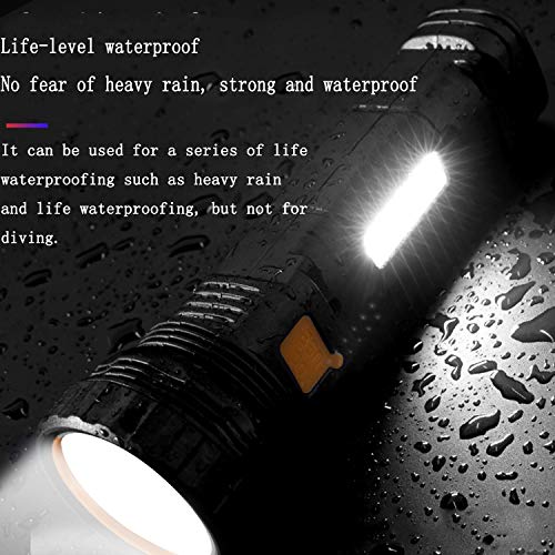 E-SHIDAI Solar Flashlight, Rechargeable flashlights for Camping - Image 4