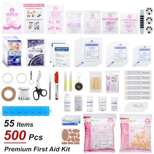Gevoke Professional 500 Piece Emergency First Aid Kit for Home - Image 4