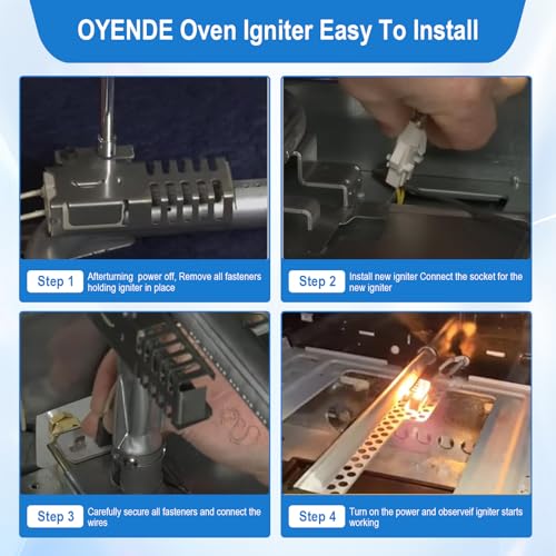 WB13K21 Oven Igniter for Gas Stove,Oven Igniter - Image 7