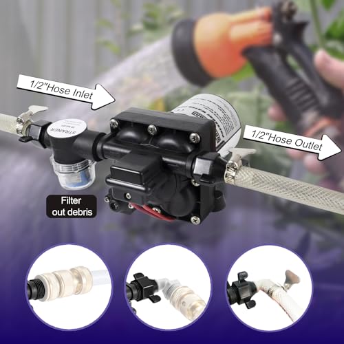 RV Water Pump 12 Volt DC 3.0GPM 55PSI Replacement | Kitchen Essentials - Image 4