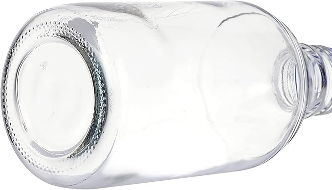 Lab Media Storage Round Bottles Graduated Glass Container GL45 Screw Cap Leakproof Multi-Purpose for Scientific | pack of 4 (Blue,1000ml)