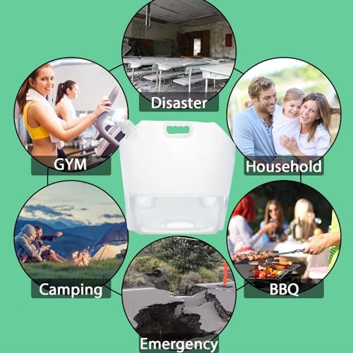 16-Pack Collapsible Water Containers (2.6 Gallon / 10L Each) - Image 8