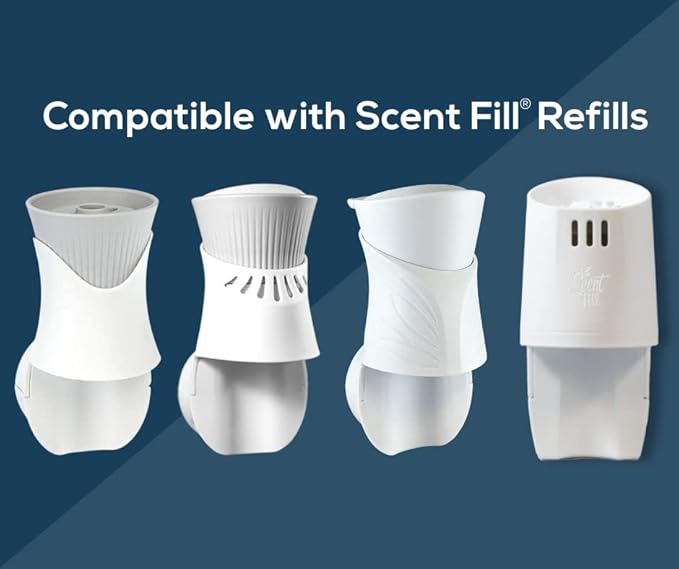 Scent Fill Fresh Pet Plug in Air Freshener, 4 Scented Oil Refills