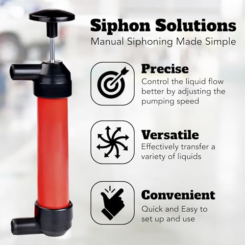 Vila Multi-use Manual Fuel Transfer Pump Kit - Portable - Image 3