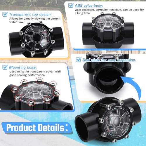 7305 Check Valve Replacement for Jandy 2-Inch | Beauty & Personal - Image 4