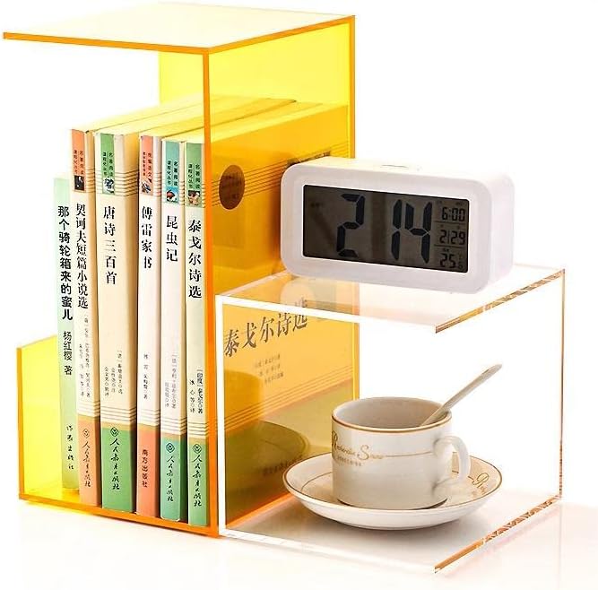 KissYou Acrylic Box Large Clear Display Boxes with Lids 2 Packs Party Decoration Plastic Square Cube Christmas Candy Boxes