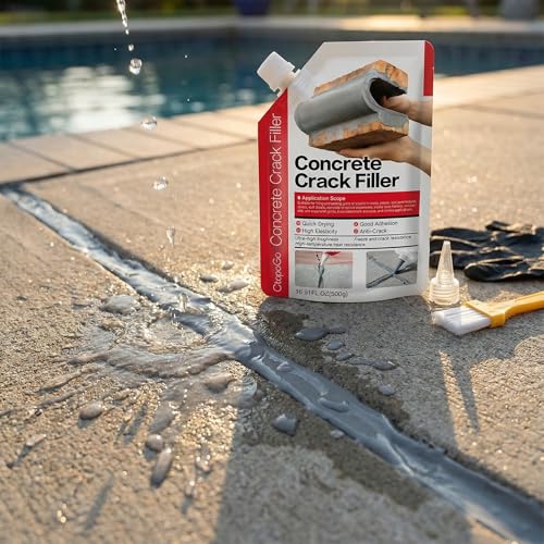 Concrete Crack Filler 4-Pack 4.4LB Grey - Image 4