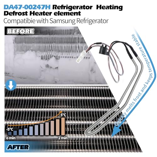 DA47-00247H Refrigerator Defrost Heater Compatible with Samsung - Image 5